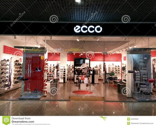 Фотография обувного магазина ECCO
