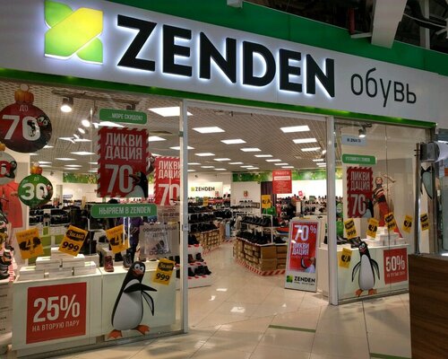 Фотография обувного магазина  ZENDEN