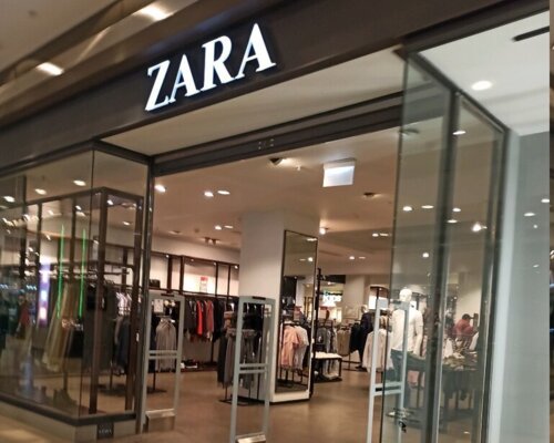 Фотография обувного магазина Zara