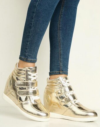 Миниатюра фотографии Кеды на танкетке chic nana