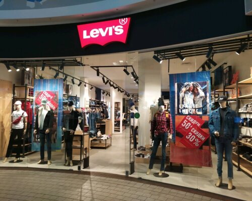 Фотография обувного магазина Levis