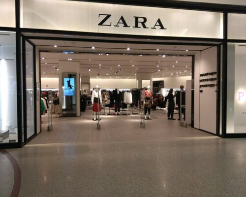 Фотография обувного магазина ZARA