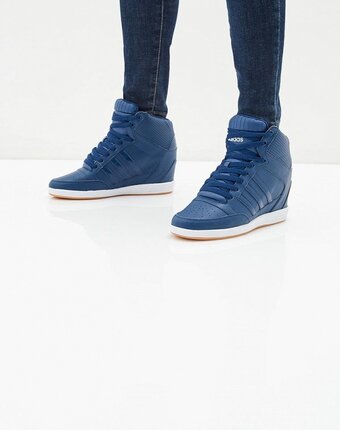 Миниатюра фотографии Кеды на танкетке adidas