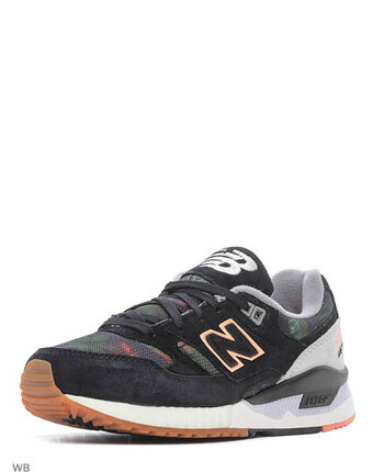 Миниатюра фотографии Кроссовки new balance 530 floral ink, new balance
