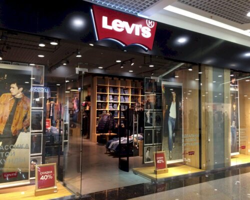 Фотография обувного магазина Levi`s