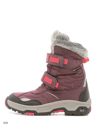 Миниатюра фотографии Сапоги girls snow flake texapore, jack wolfskin