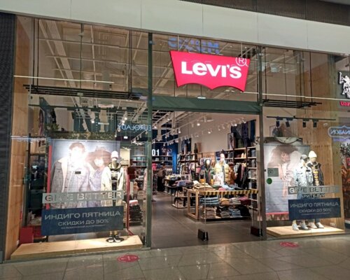 Фотография обувного магазина Levi's