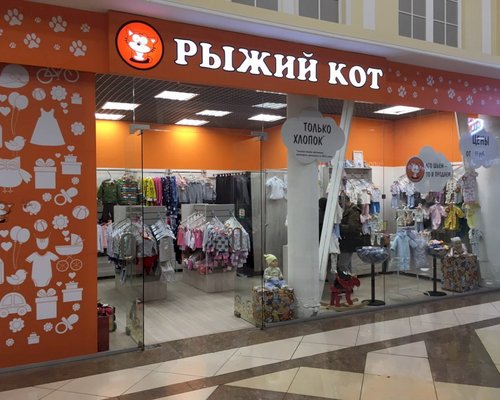 Рыжий кот интернет магазин