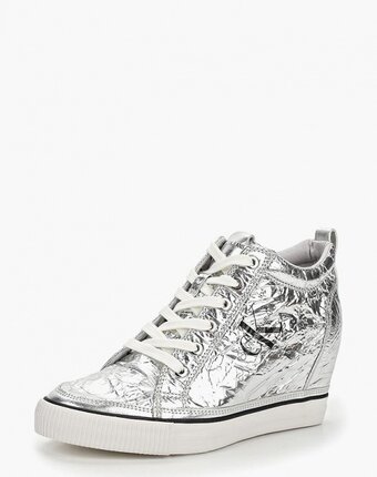 Миниатюра фотографии Кеды на танкетке calvin klein jeans