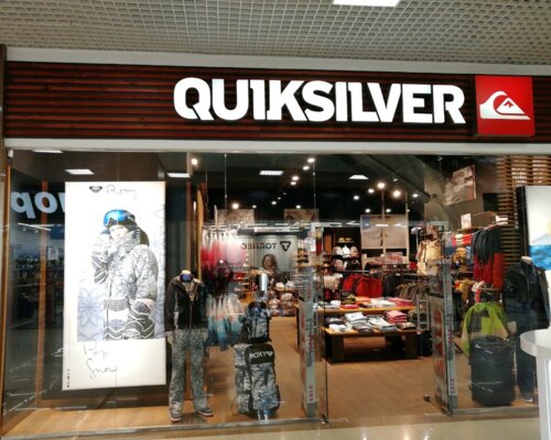 Фотография обувного магазина  QUIKSILVER