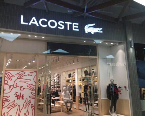 Фотография обувного магазина Lacoste