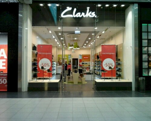 Фотография обувного магазина Clarks