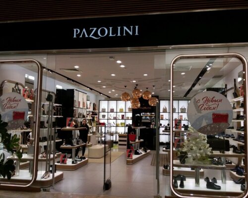 Фотография обувного магазина PAZOLINI