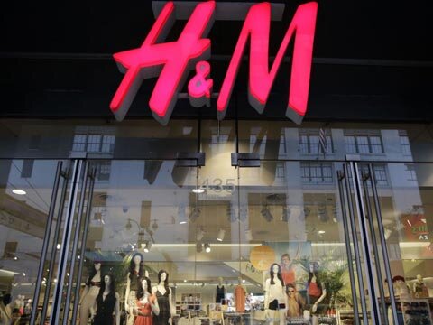 Фотография обувного магазина H&M