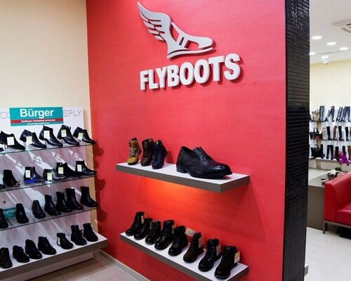 Фотография обувного магазина FLYBOOTS