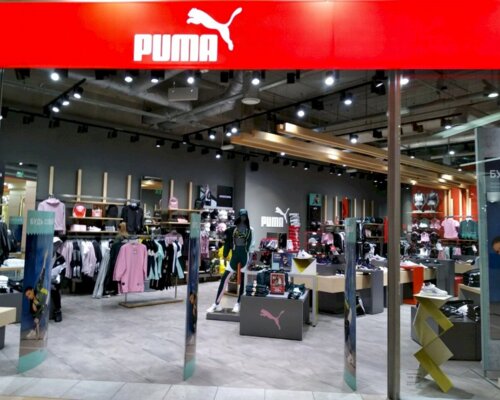 Фотография обувного магазина PUMA