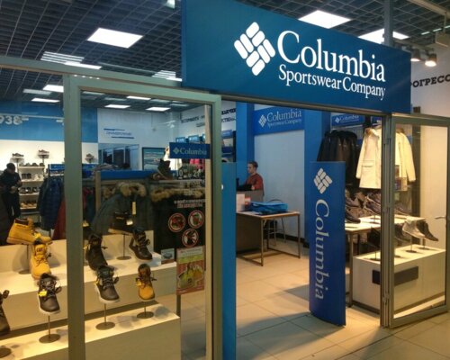 Фотография обувного магазина  Columbia