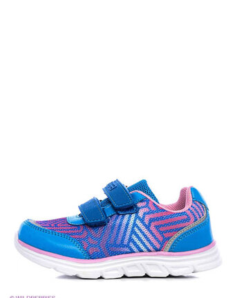 Миниатюра фотографии Полуботинки дошкольные кроссовые, зебра