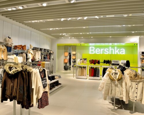 Фотография обувного магазина  Bershka