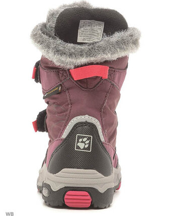 Миниатюра фотографии Сапоги girls snow flake texapore, jack wolfskin