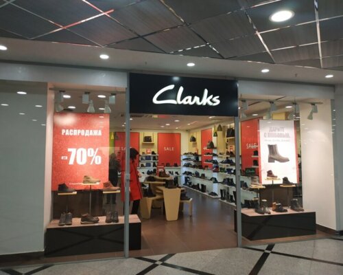 Фотография обувного магазина Clarks