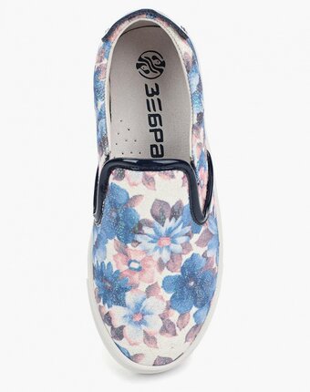 Миниатюра фотографии Слипоны zebra