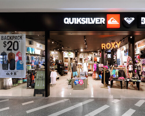 Фотография обувного магазина QUIKSILVER