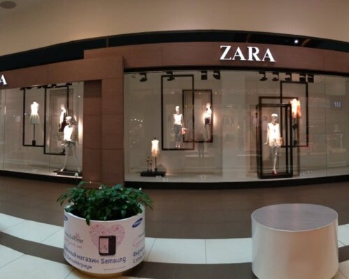 Фотография обувного магазина  Zara