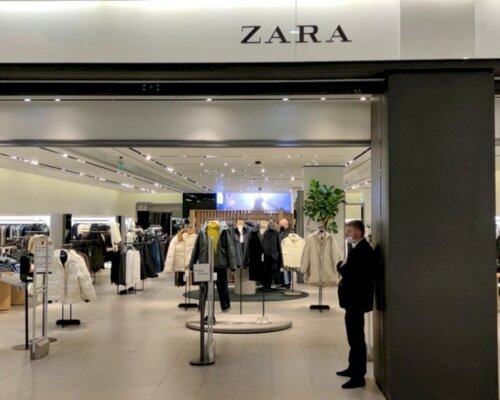 Фотография обувного магазина Zara