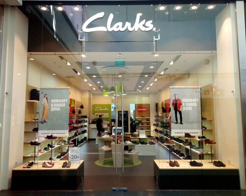 Фотография обувного магазина Clarks