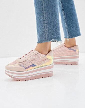 Миниатюра фотографии Кеды на танкетке renda