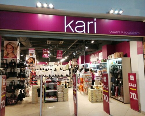 Фотография обувного магазина kari