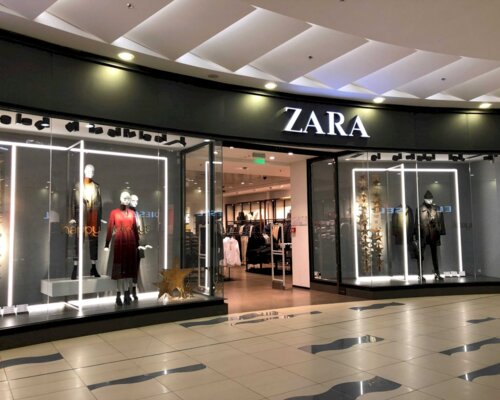 Фотография обувного магазина Zara