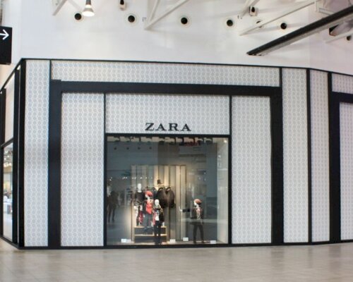 Фотография обувного магазина ZARA