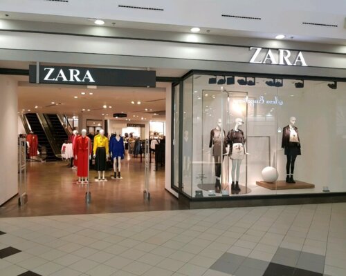 Фотография обувного магазина Zara