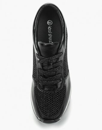Миниатюра фотографии Кеды на танкетке ideal shoes