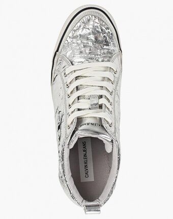 Миниатюра фотографии Кеды на танкетке calvin klein jeans