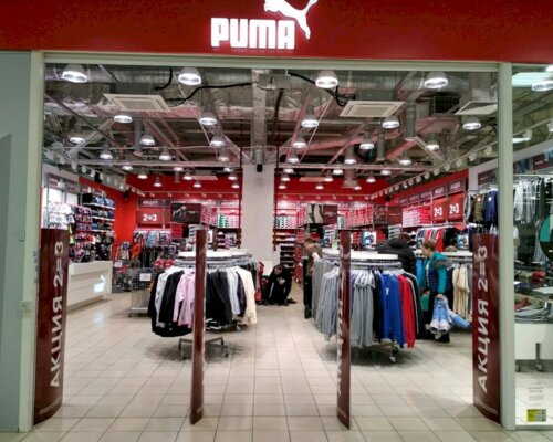 Фотография обувного магазина Puma