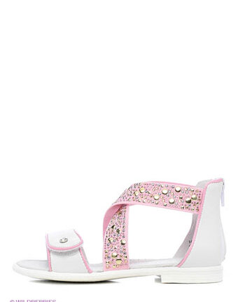 Миниатюра фотографии Сандалии, зебра