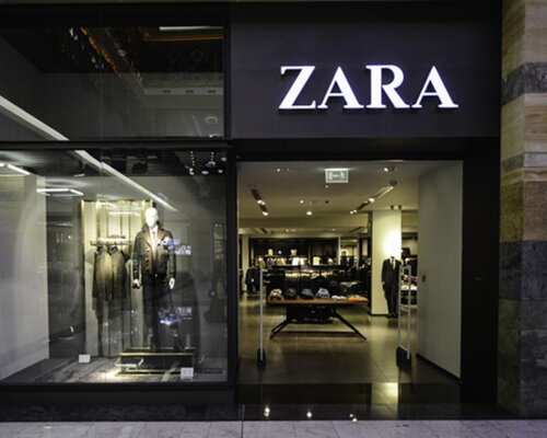 Фотография обувного магазина  Zara