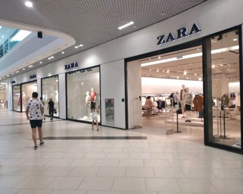 Фотография обувного магазина Zara